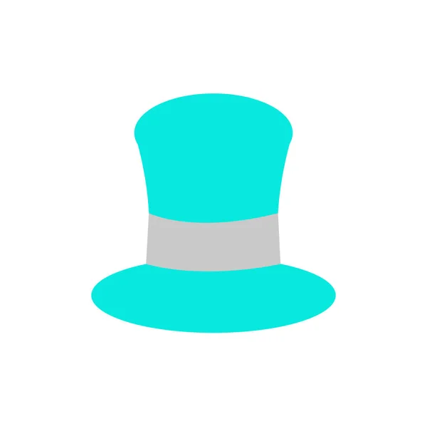 Top Hat White — Stockvektor