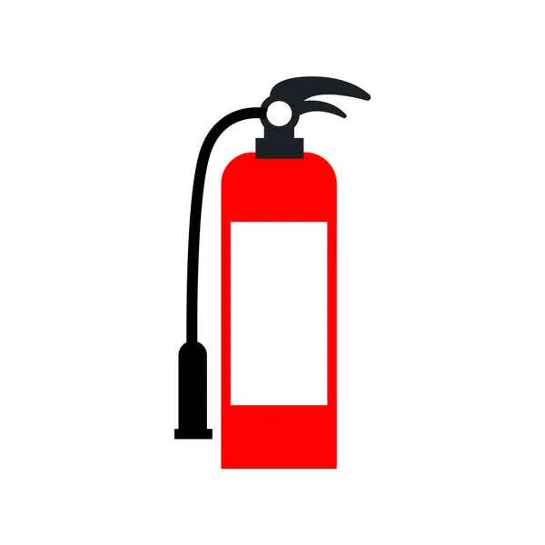 Fire Fighter Icon White — Stock Vector