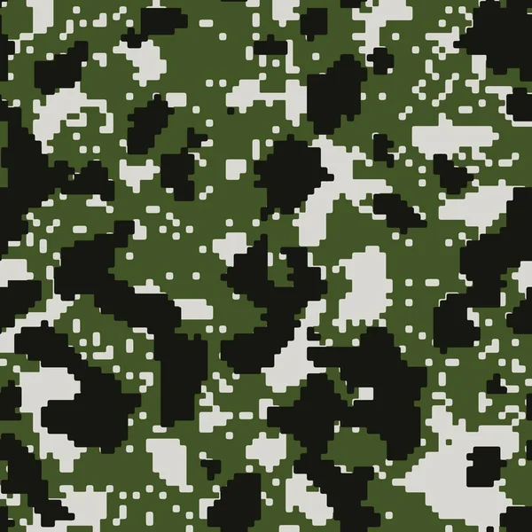 Donkere digitale flora naadloze camo — Stockfoto