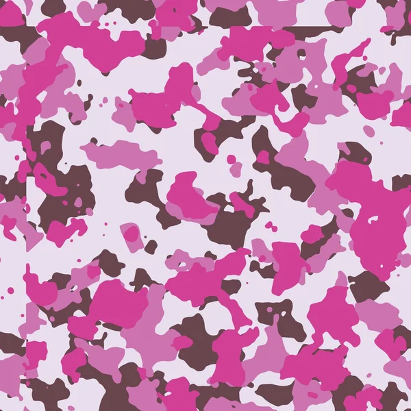 Niedliche rosa nahtlose Camouflage — Stockfoto