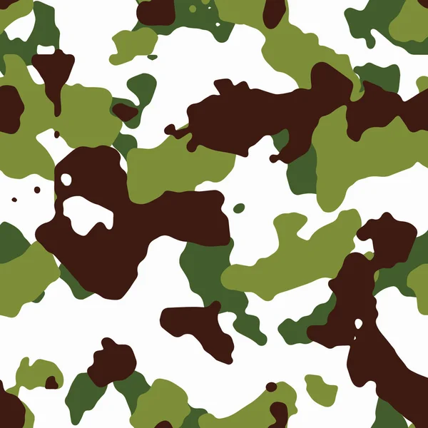 Camuflagem verde sem costura — Fotografia de Stock