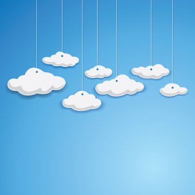 dizeleri kağıt bulutlar