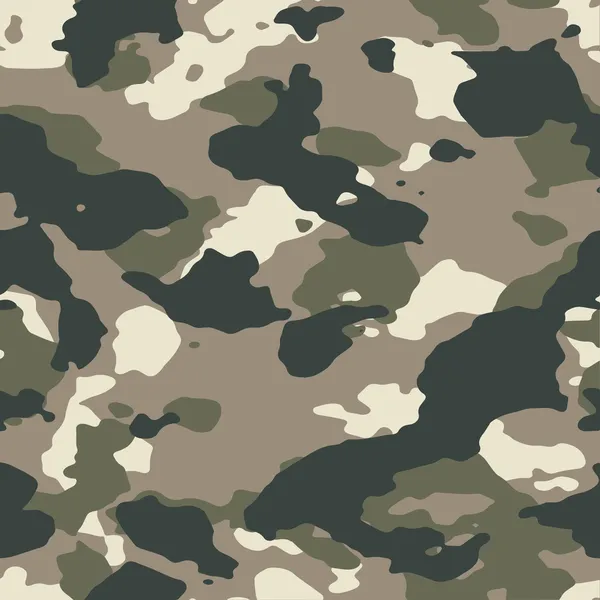 Κλασικό δασωδών άνευ ραφής διάνυσμα camo — Διανυσματικό Αρχείο