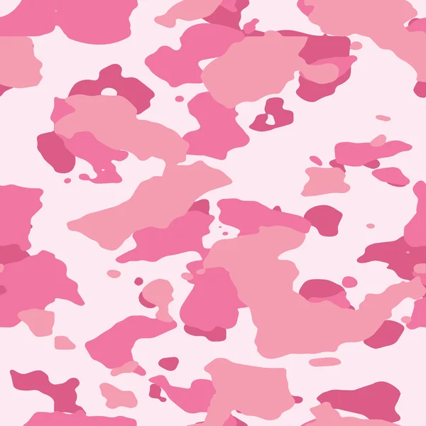 Camo sans couture vecteur rose glamour — Image vectorielle