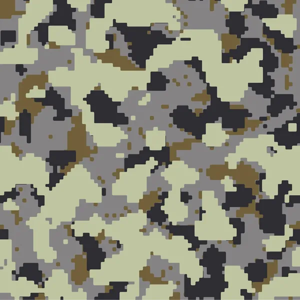 Garde frontière russe camouflage vectoriel sans couture — Image vectorielle