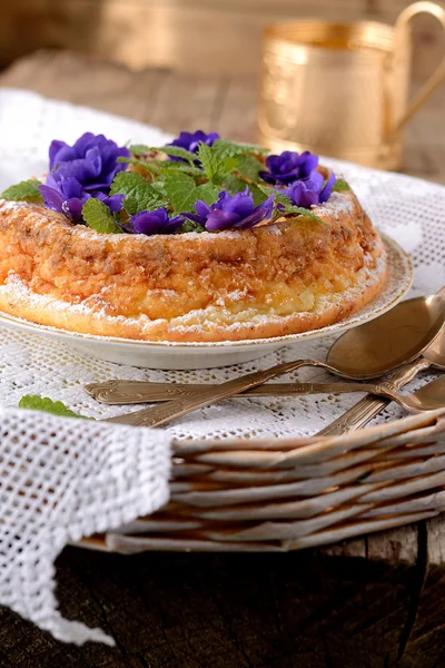 Casserole of cottage cheese — Stock Photo, Image