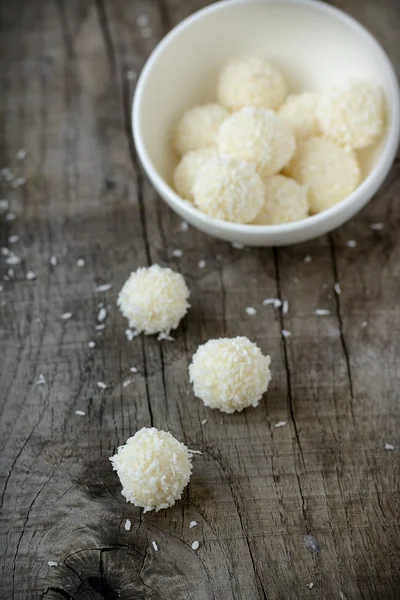 Dulces caseros con coco . —  Fotos de Stock