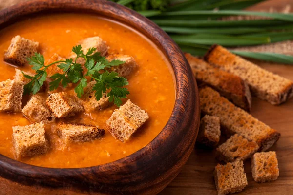 Lentil soup — Stock Photo, Image