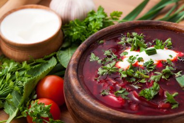 Borsch ahşap plaka