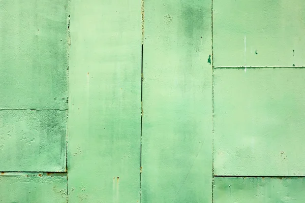 Grunge pintura de parede folha de concreto na cor verde, Fundo — Fotografia de Stock