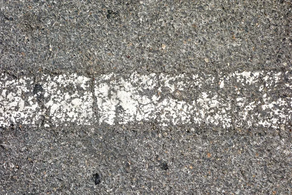 Road surface texture with line paint — Stock Photo, Image