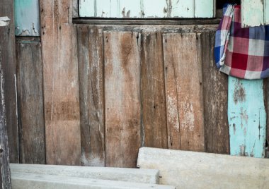 eski ahşap duvar doku, tropikal