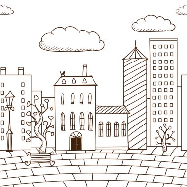 boyalı evleri ve planking yol