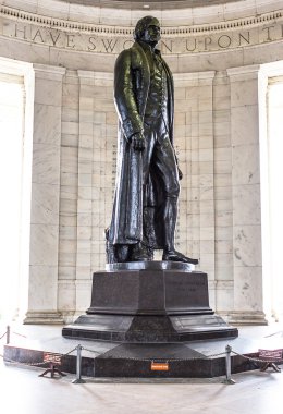 Thomas Jefferson memorial Washington clipart