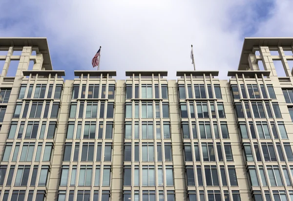 Moderne gevel Amerika gebouw — Stockfoto