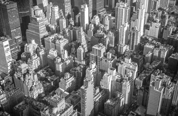 An overview of the generic buildings on Manhattan.