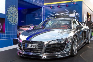 Audi r8 showcar açık
