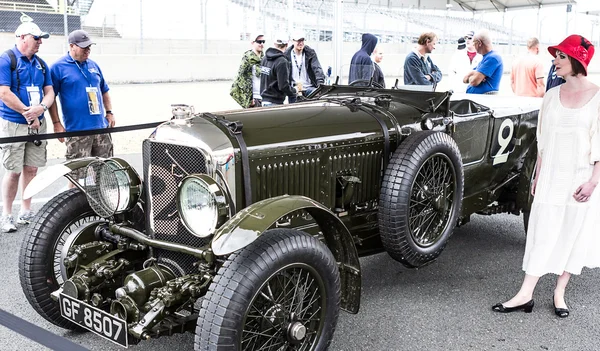 Historic racecar at Le Mans 2013 — 图库照片