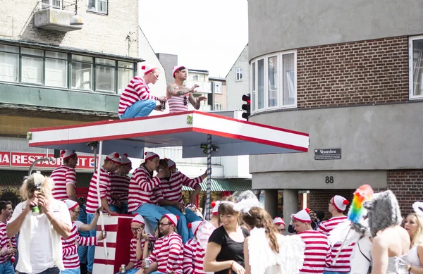 Carnaval en Aalborg, Dinamarca, Europa — Foto de Stock