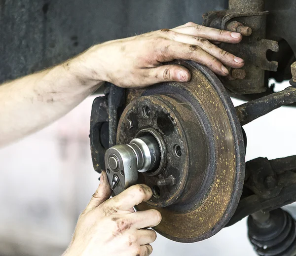 Riparare le rotture di auto — Foto Stock