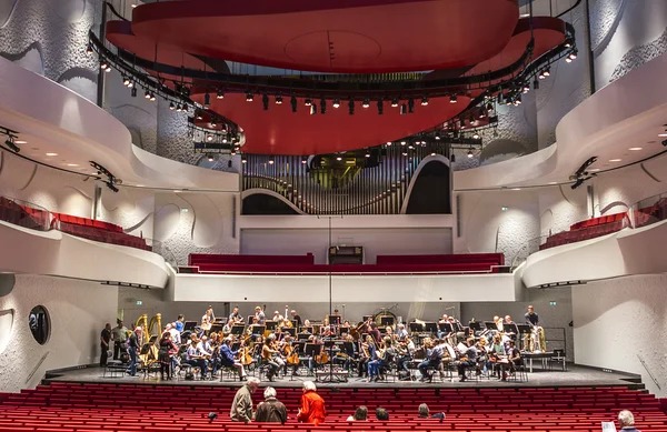 Casa de música Dinamarca Aalborg Landmark operahouse — Foto de Stock