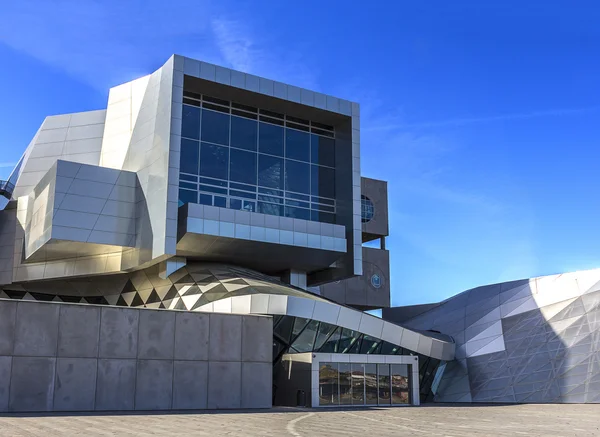 Casa de música Dinamarca Aalborg Landmark operahouse — Fotografia de Stock