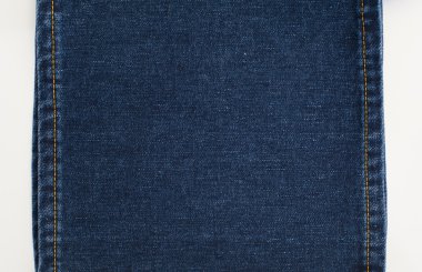 kot denim arka dikiş ile