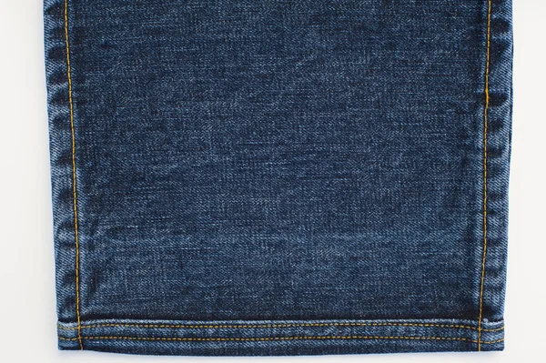 Jeans Textur und Nähte — Stockfoto