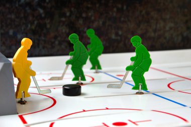 hokey oyuncusu ile Pak