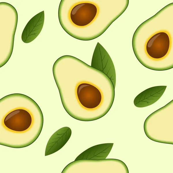 seanless (yaprak ile) avacado desen