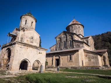 Gelati, Gürcistan - 31 Ekim: gelati, kutaisi, Bölge: Imereti, georgia 31 Ekim 2013 tarihinde bir manastır kompleksi. Gelati 1994 yılından bu yana UNESCO miras olduğunu