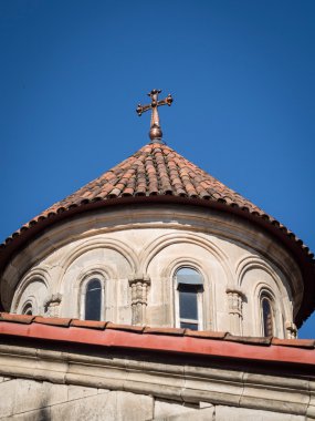 Gürcistan Kutaisi yakınlarındaki Motsameta Manastırı