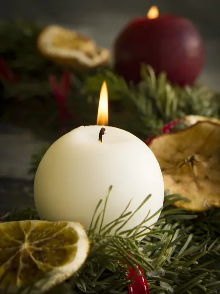 Advent krans — Stockfoto