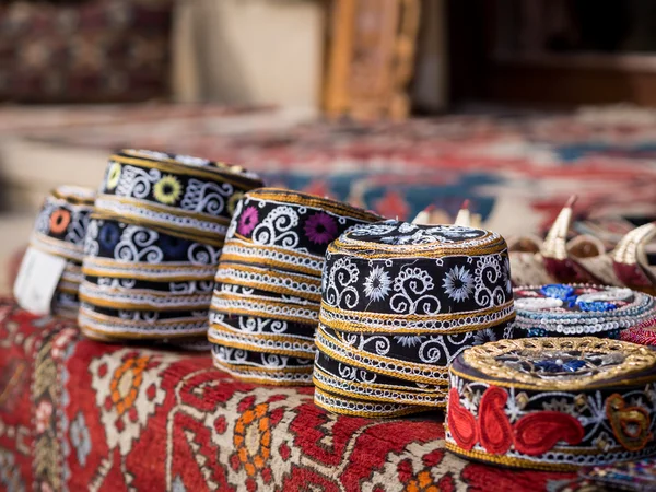 Chapéus tradicionais, Azerbaijão — Fotografia de Stock