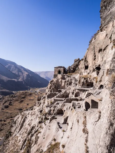 Vardzia jaskini miasta klasztor — Zdjęcie stockowe