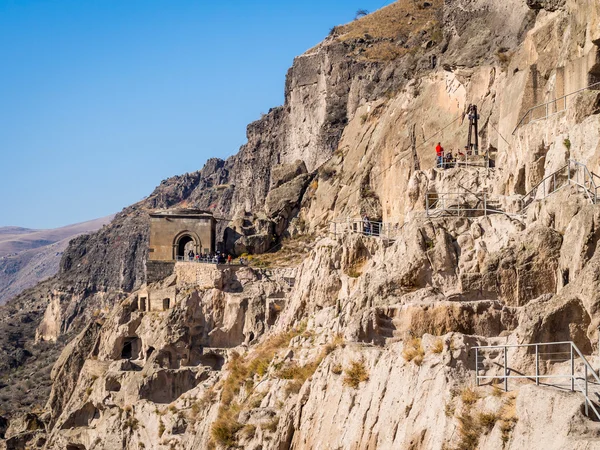 Vardzia πόλη σπήλαιο-Μονή — Φωτογραφία Αρχείου