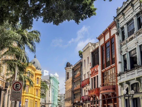 O centro histórico de Recife, Brasil — Fotografia de Stock