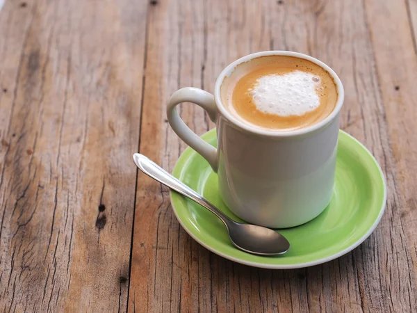 Cup of coffee with milk — Stock Photo, Image