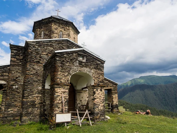 Igreja de Sameba em Shenako villgae — Fotografia de Stock