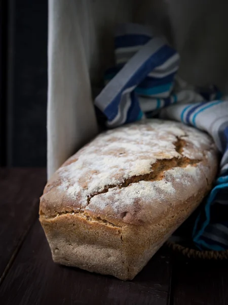 自家製小麦パン — ストック写真