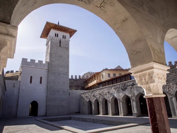 A cidade velha (Castelo de Rabati) em Akhaltsikhe — Fotografia de Stock