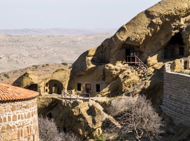 David gareja, bir kaya kesme Gürcü Ortodoks Manastırı karmaşık