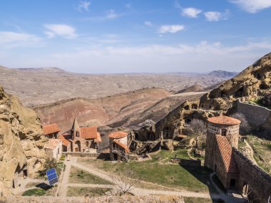 David gareja, bir kaya kesme Gürcü Ortodoks Manastırı karmaşık