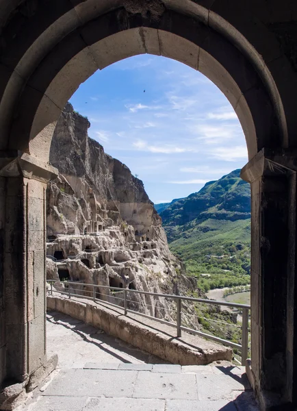 Město Vardzia jeskyně-klášter — Stock fotografie