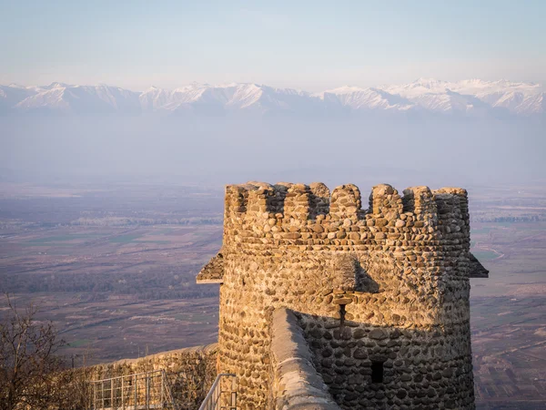 Vecchie fortificazioni a Sighnaghi — Foto Stock