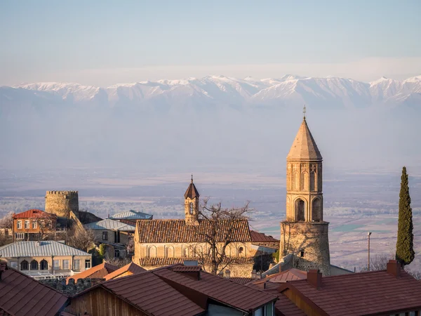 Sighnaghi, la capitale de la région viticole Kakheti — Photo