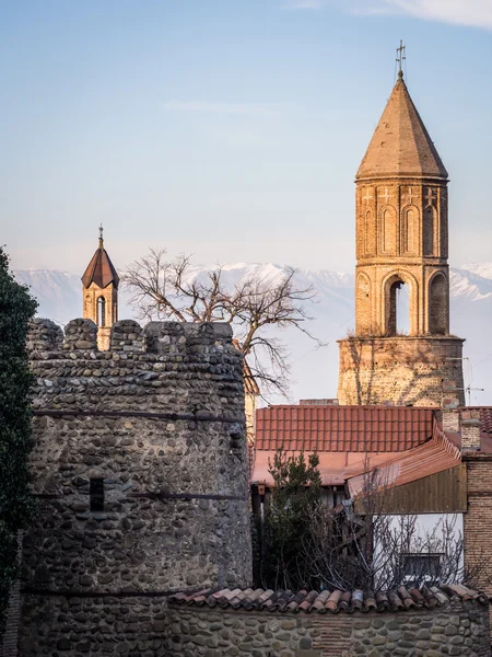 Sighnaghi, hovedstaden i vinregionen Kakheti - Stock-foto