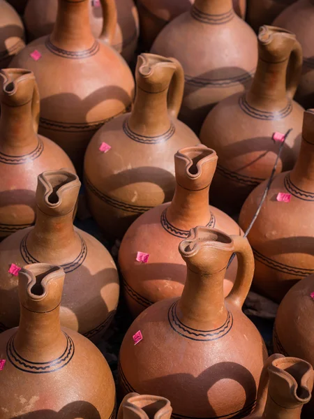 Traditional Georgian clay containers — Stock Photo, Image