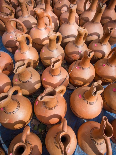 Traditional Georgian clay containers — Stock Photo, Image