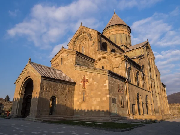 Svetitskhoveli 大教堂在姆茨赫塔 — 图库照片